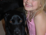 Katherine with Archie